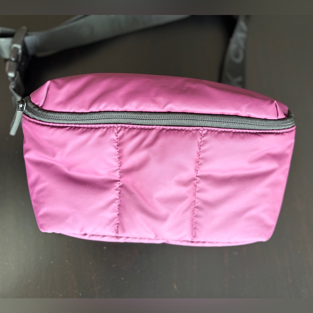 Calpak Quilted “Luka” Bag in Plum
